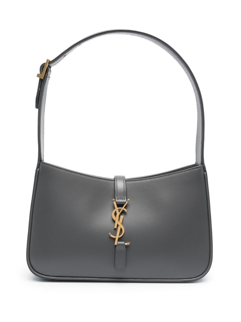 Grey Le 5 Ã_x0083_Â  7 Leather Shoulder Bag