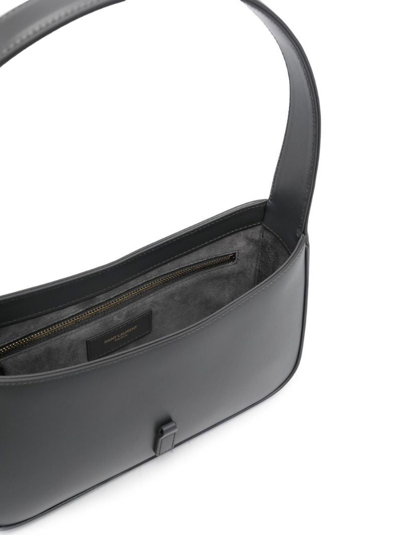 Grey Le 5 Ã_x0083_Â  7 Leather Shoulder Bag