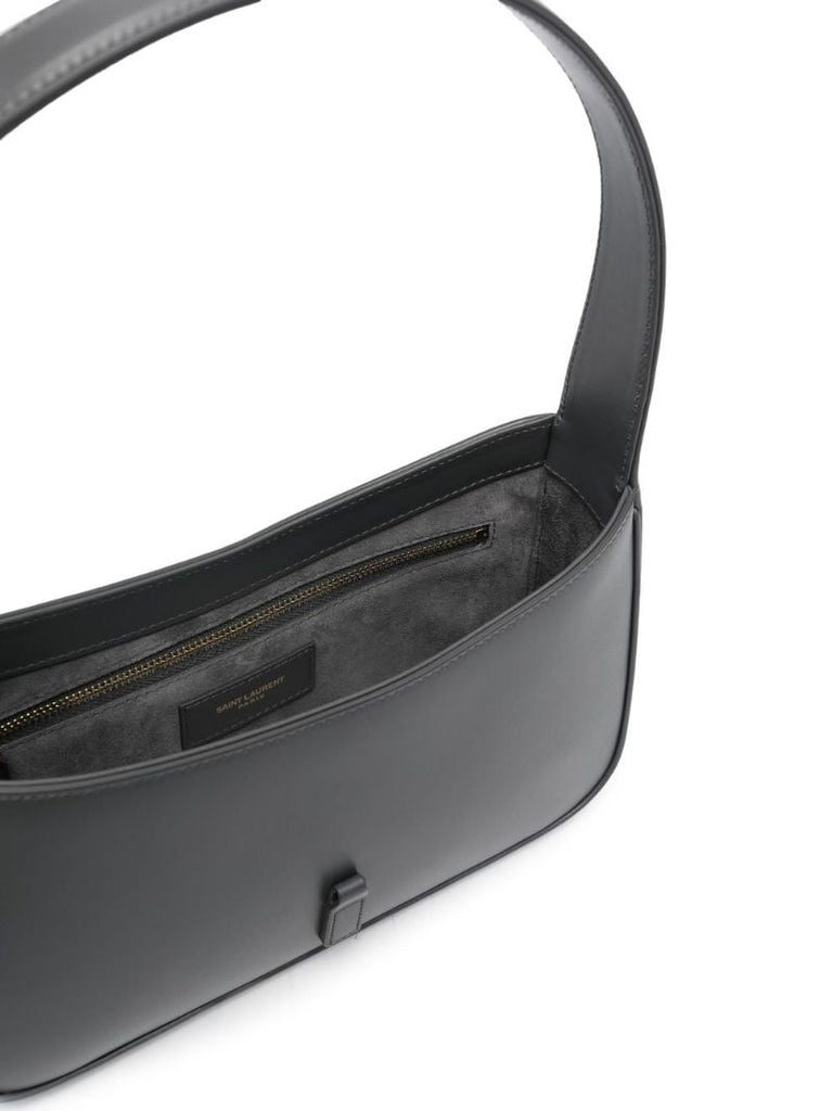 Grey Le 5 Ã_x0083_Â  7 Leather Shoulder Bag
