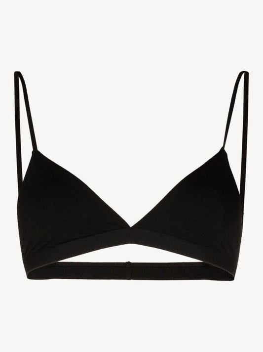 Black Mississippi Bamboo Triangle Bra Set