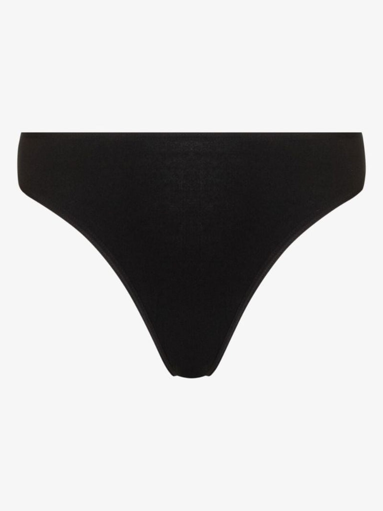 Black Enna Bamboo Thong Set
