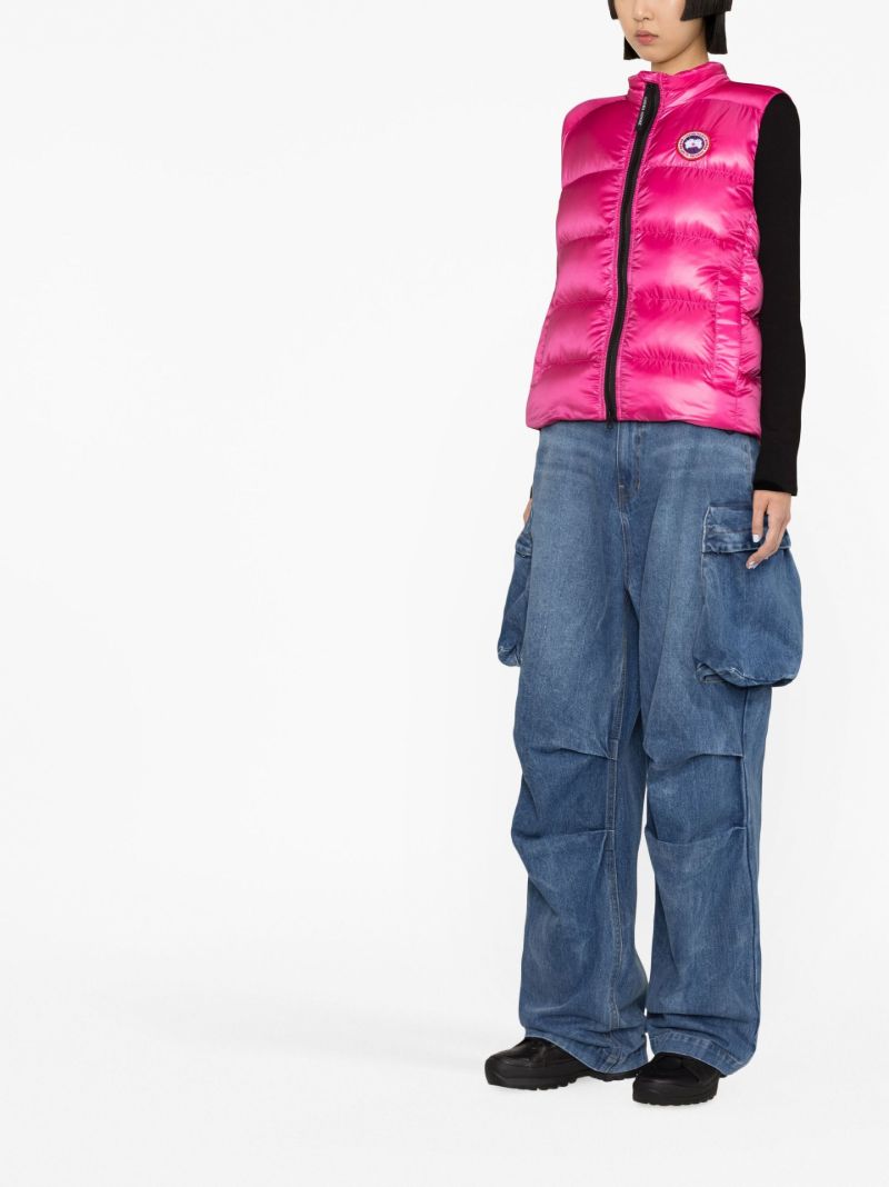 Pink Cypress Quilted Gilet