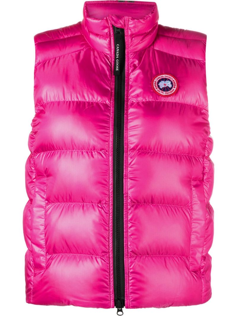Pink Cypress Quilted Gilet