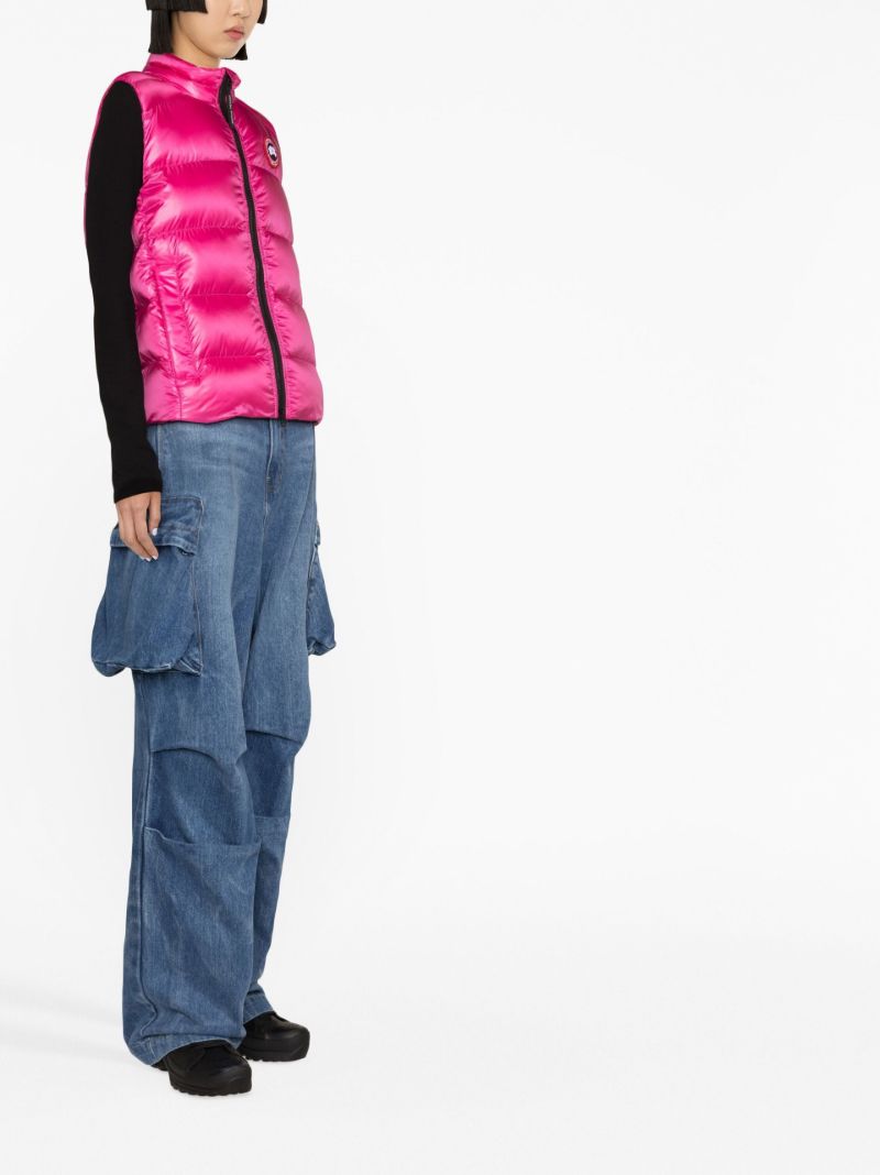 Pink Cypress Quilted Gilet