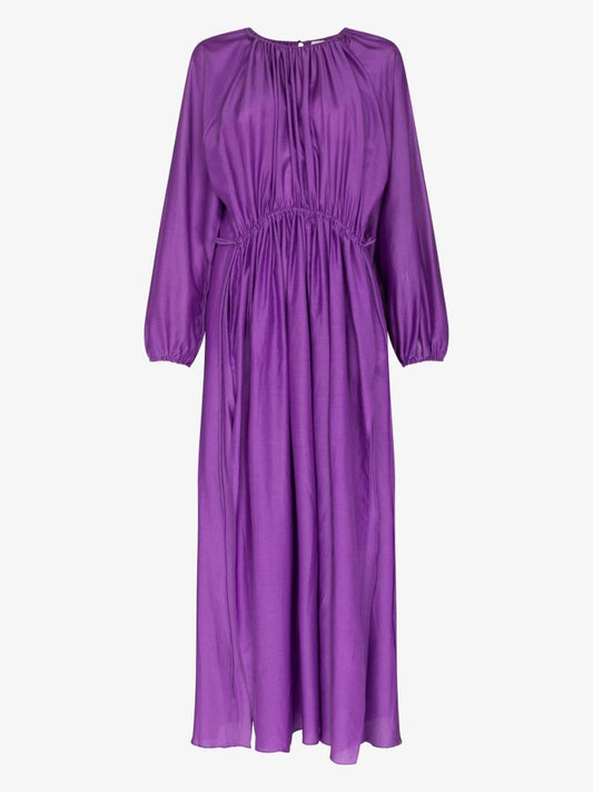 Purple Channel Organic Cotton Midi Dress