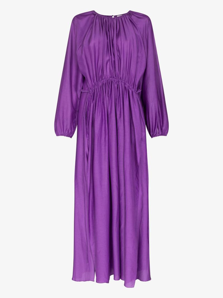 Purple Channel Organic Cotton Midi Dress