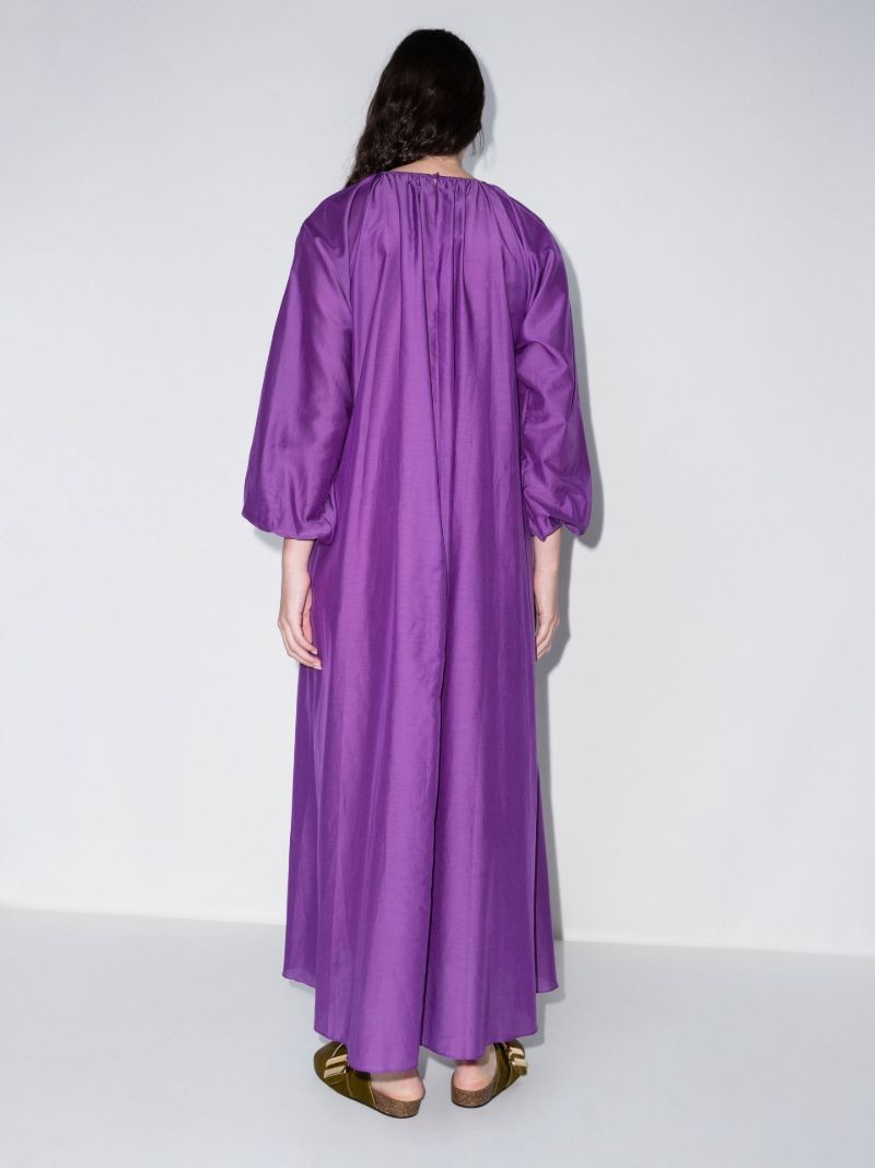 Purple Channel Organic Cotton Midi Dress