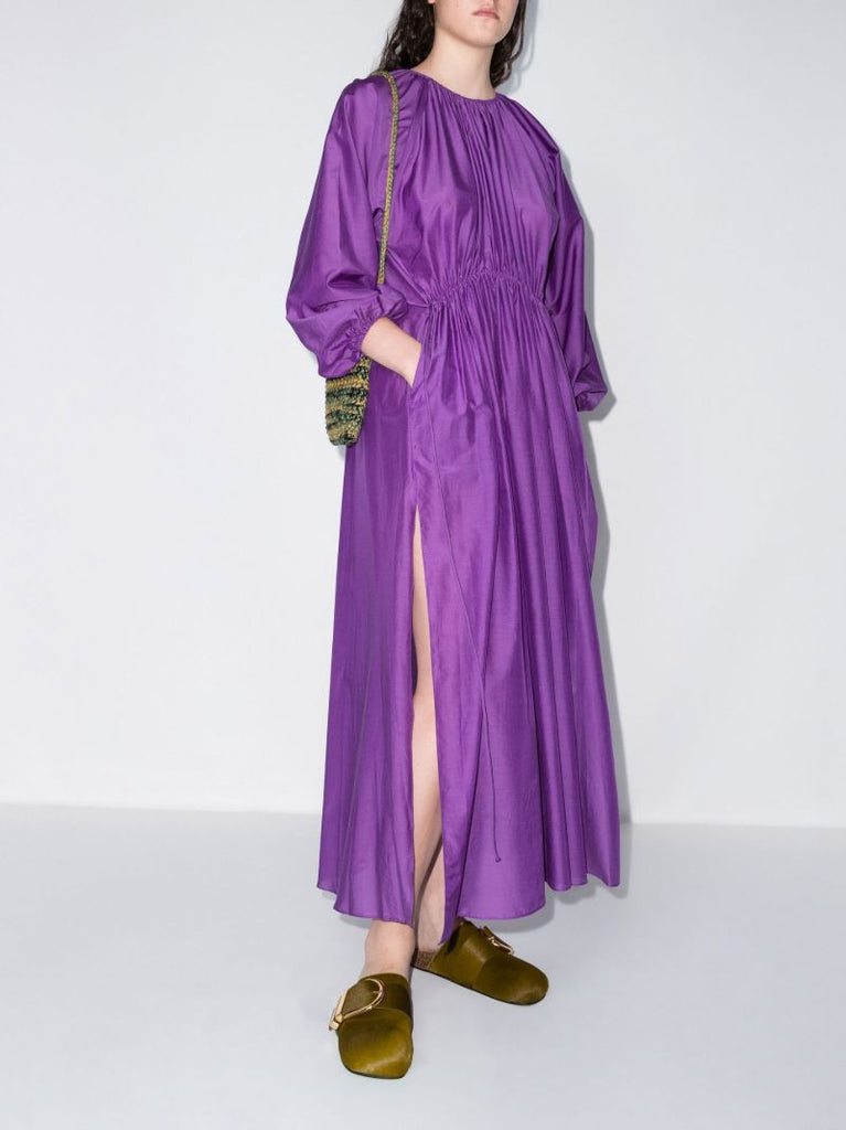 Purple Channel Organic Cotton Midi Dress