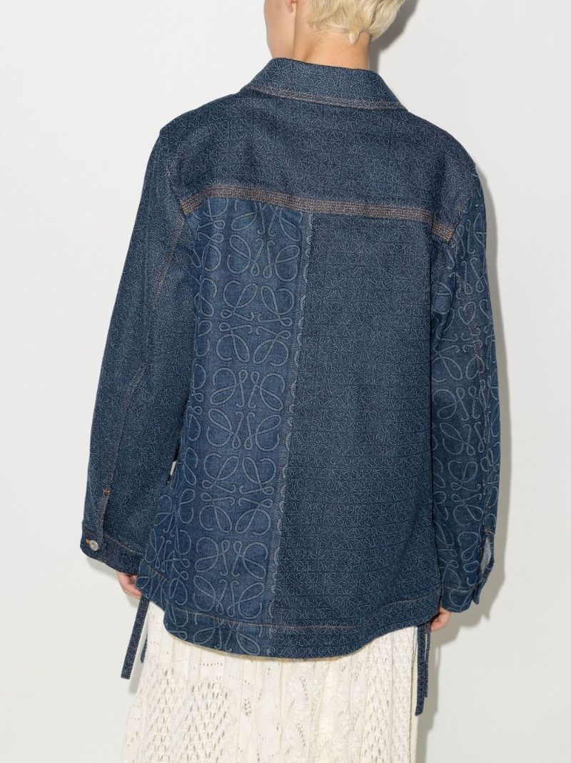 Blue Anagram Denim Jacket