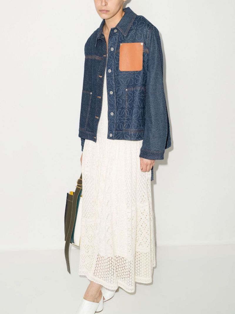 Blue Anagram Denim Jacket