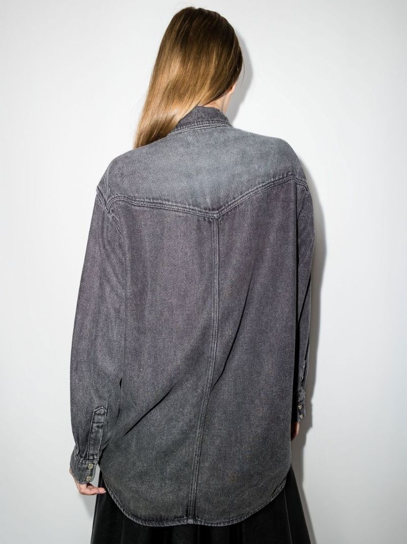 Grey Taniami Denim Shirt