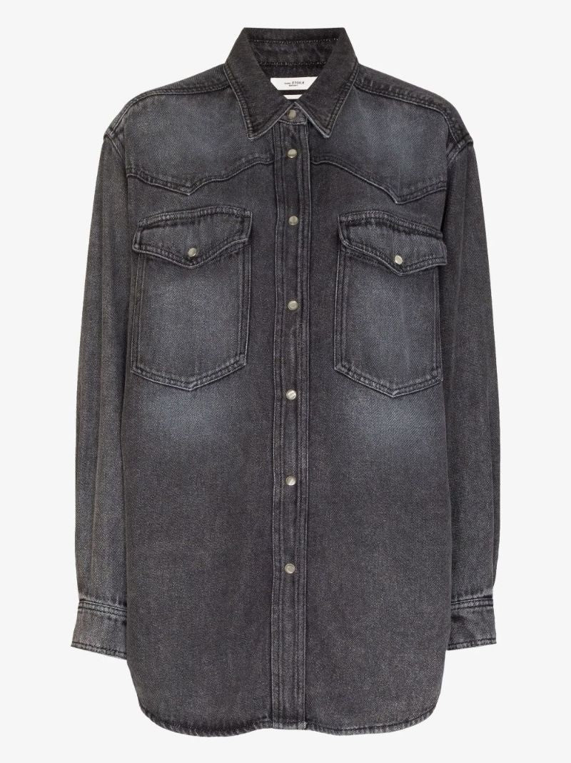 Grey Taniami Denim Shirt