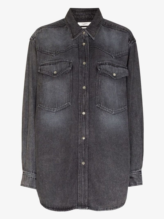 Grey Taniami Denim Shirt