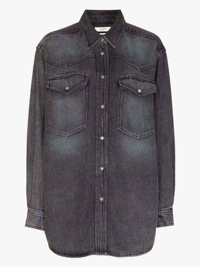 Grey Taniami Denim Shirt