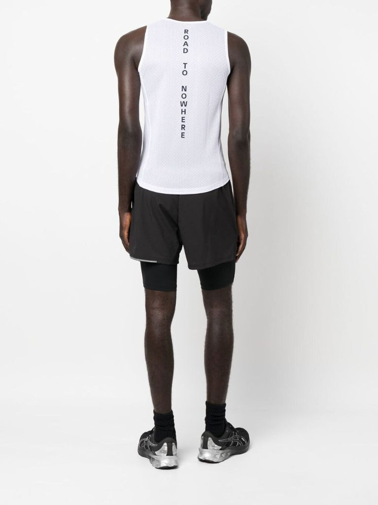 White Base Layer Cycling Top
