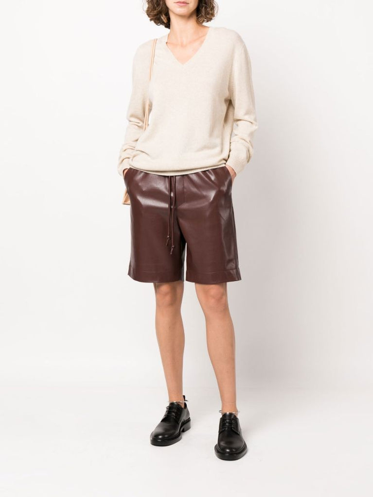 Neutral Serafini Cashmere Sweater