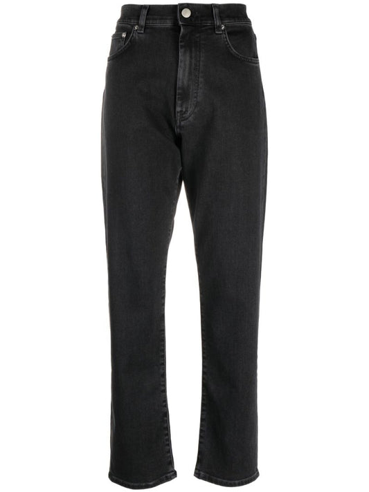 Black Straight Leg Jeans