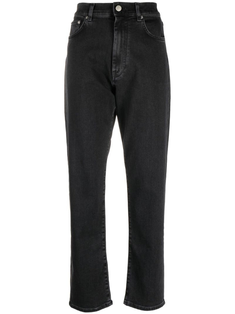 Black Straight Leg Jeans