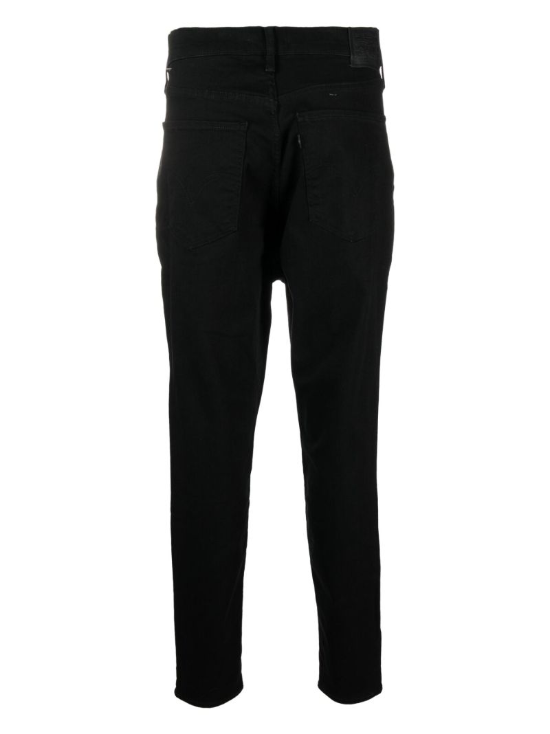 Black Straight-leg Jeans