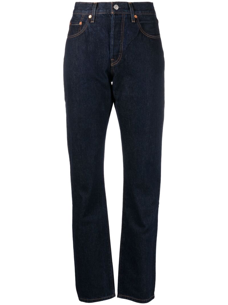Blue 501 Original Straight-leg Jeans