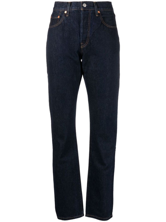 Blue 501 Original Straight-leg Jeans