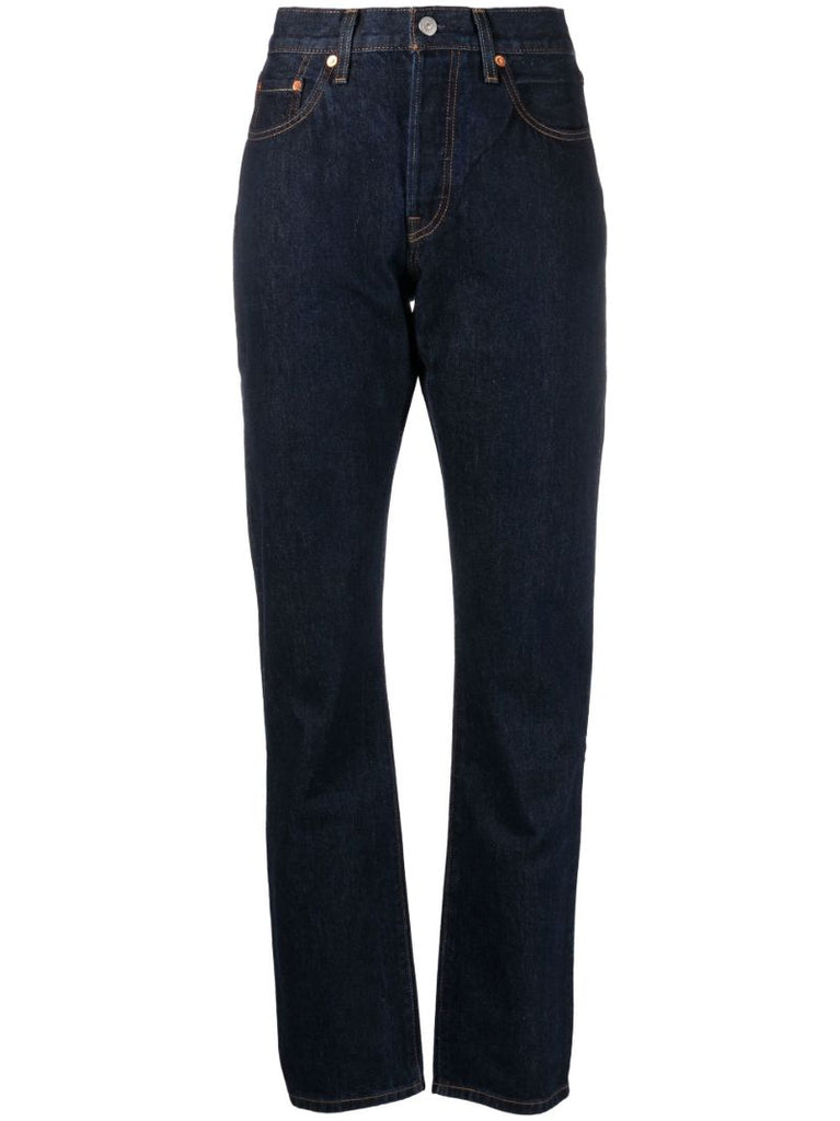 Blue 501 Original Straight-leg Jeans