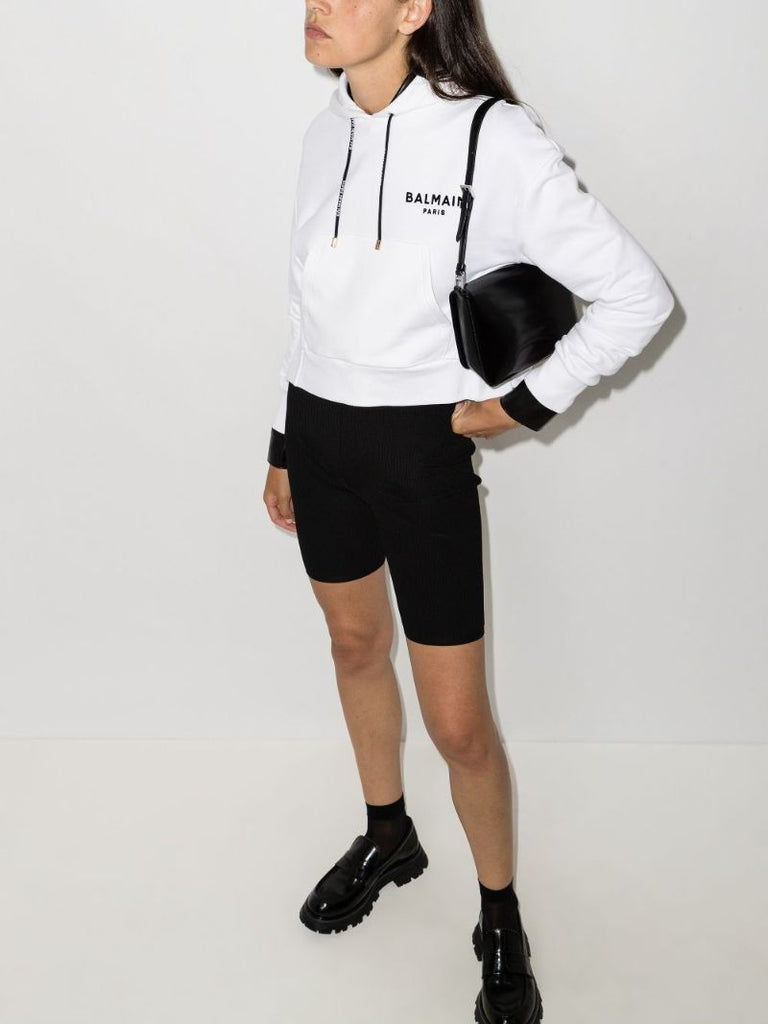 Logo Cotton Hoodie