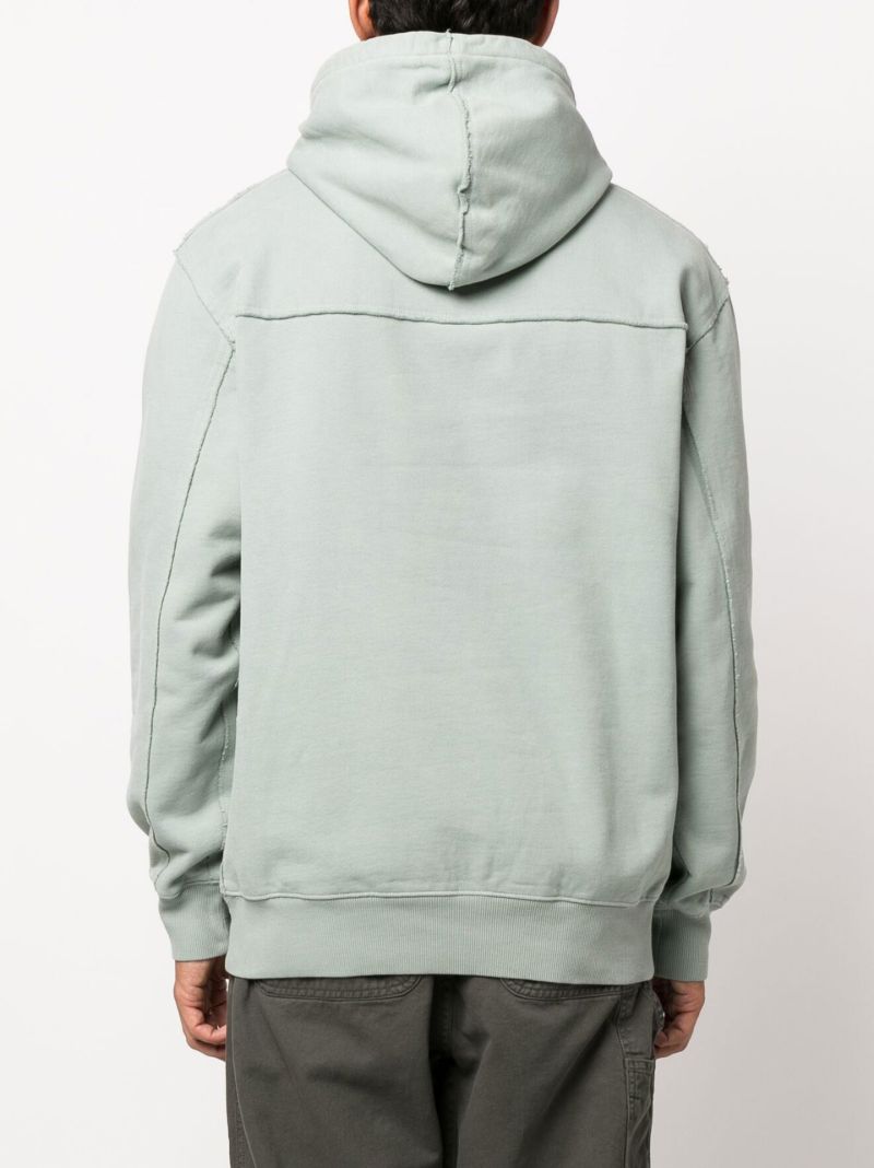 Green Marfa Cotton Hoodie