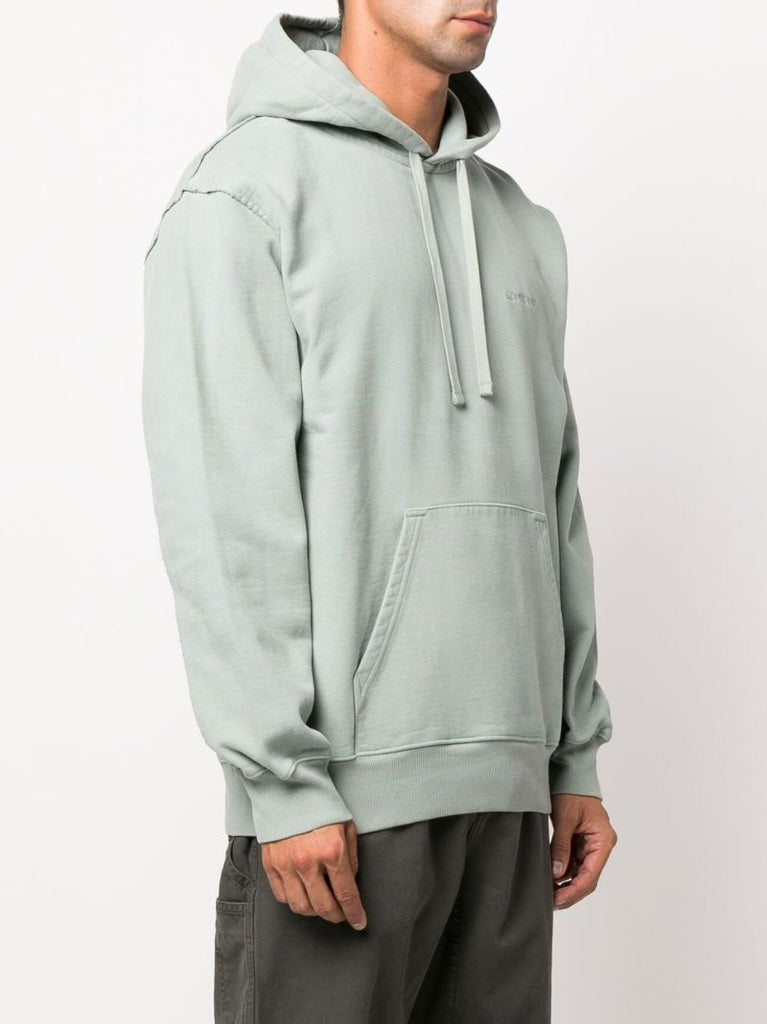 Green Marfa Cotton Hoodie