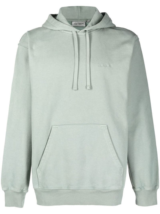 Green Marfa Cotton Hoodie