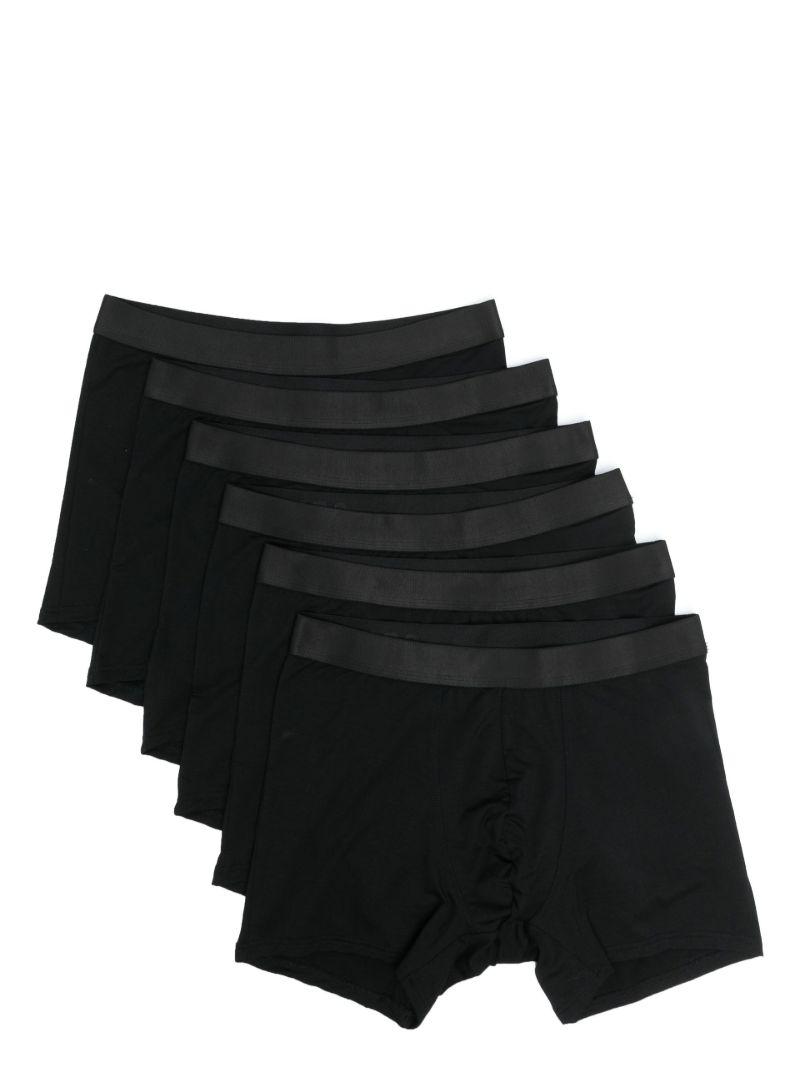 Black Boxer Briefs Set
