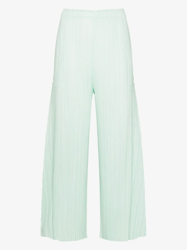 Green Monthly Colours May PlissÃ_x0083_Â© Trousers