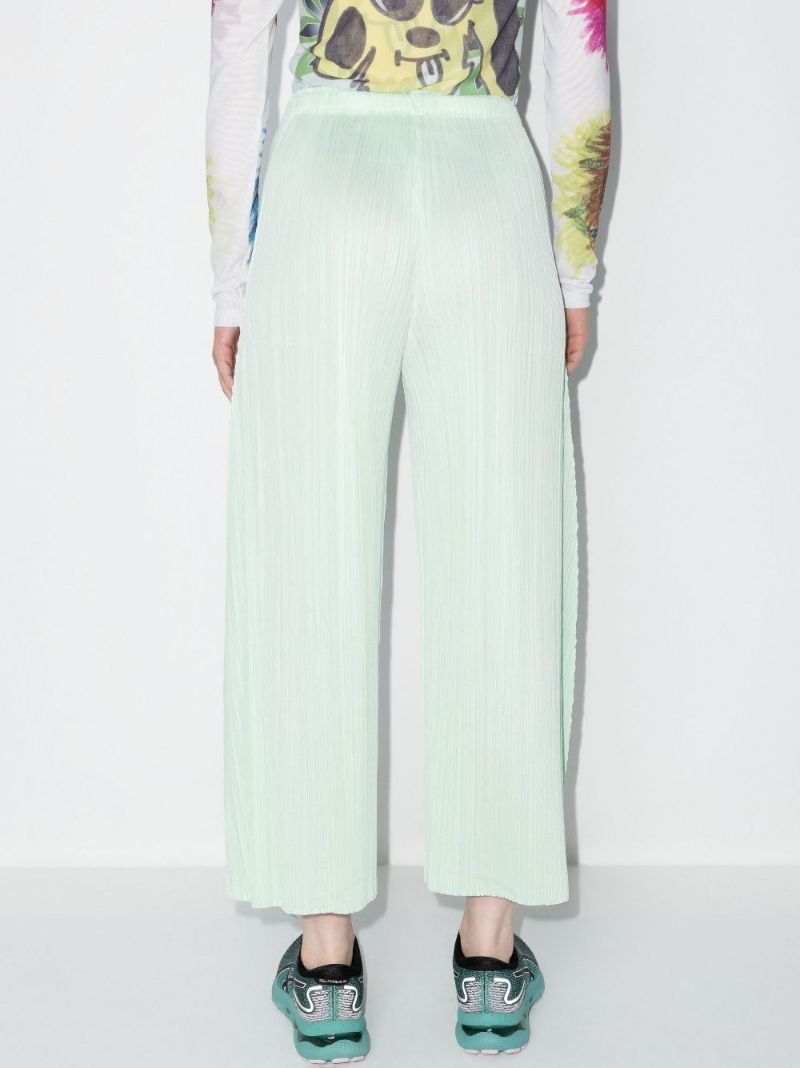 Green Monthly Colours May PlissÃ_x0083_Â© Trousers