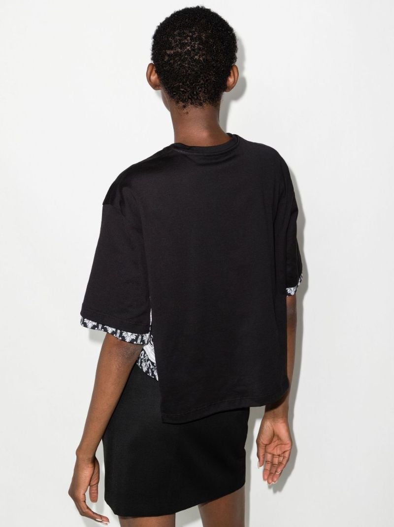 Black Top Tee Dream Logo Cropped T-shirt