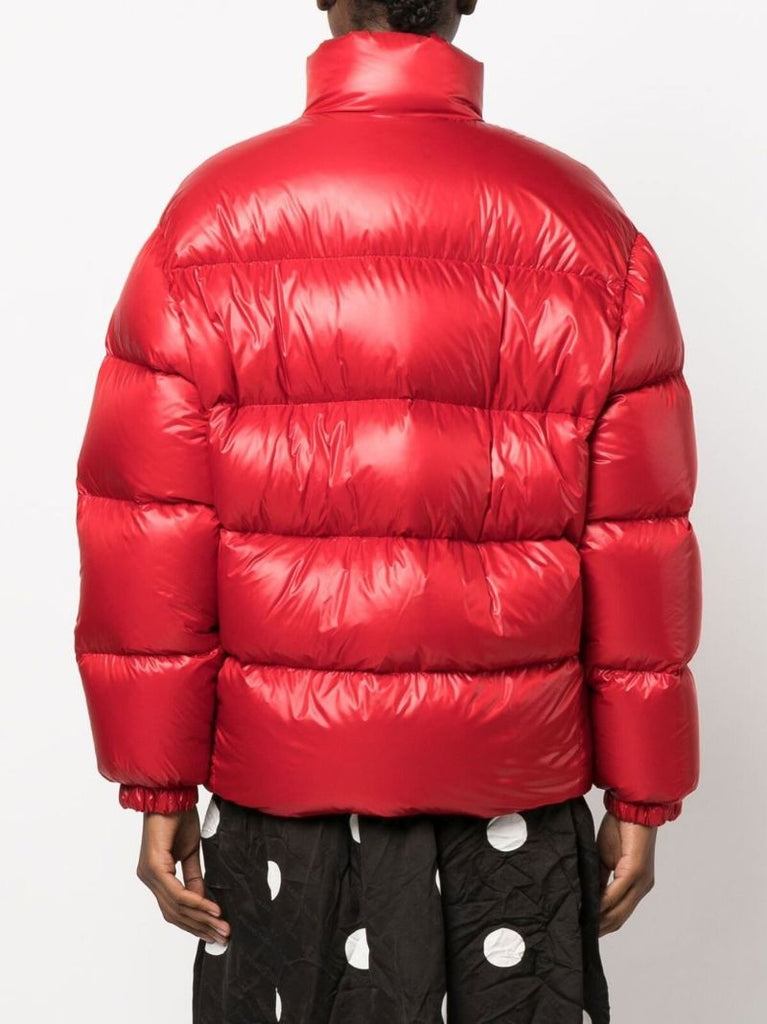 Red Re-nylon Padded Jacket