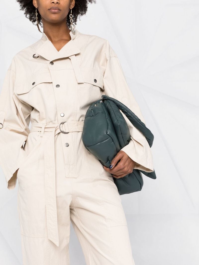 Neutra Kendra Belted Cotton Jumpsuit