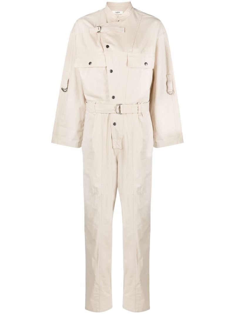 Neutra Kendra Belted Cotton Jumpsuit