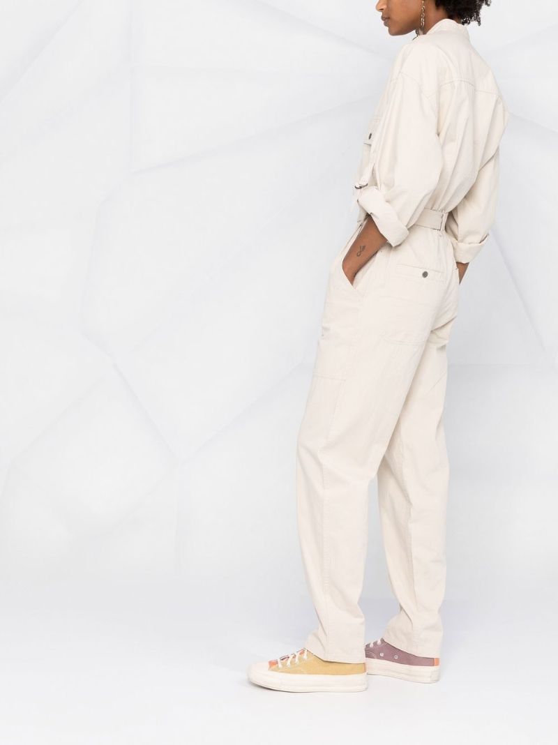 Neutra Kendra Belted Cotton Jumpsuit