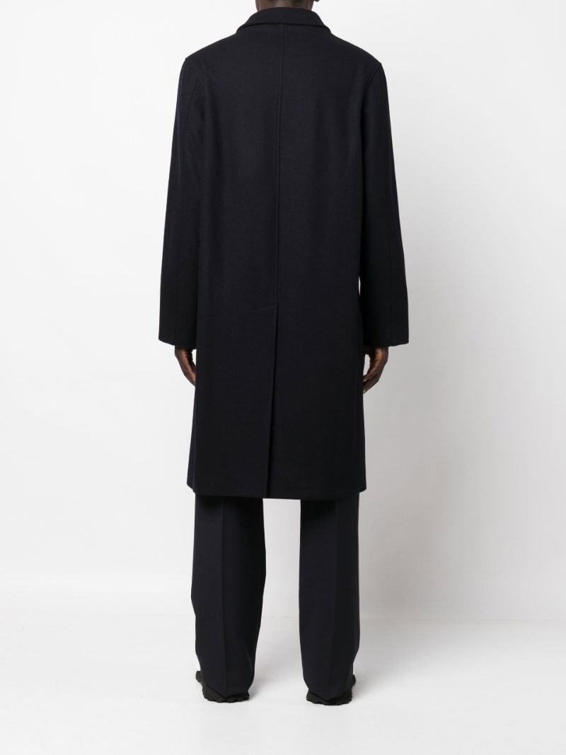 Blue Mondial Mid-length Coat