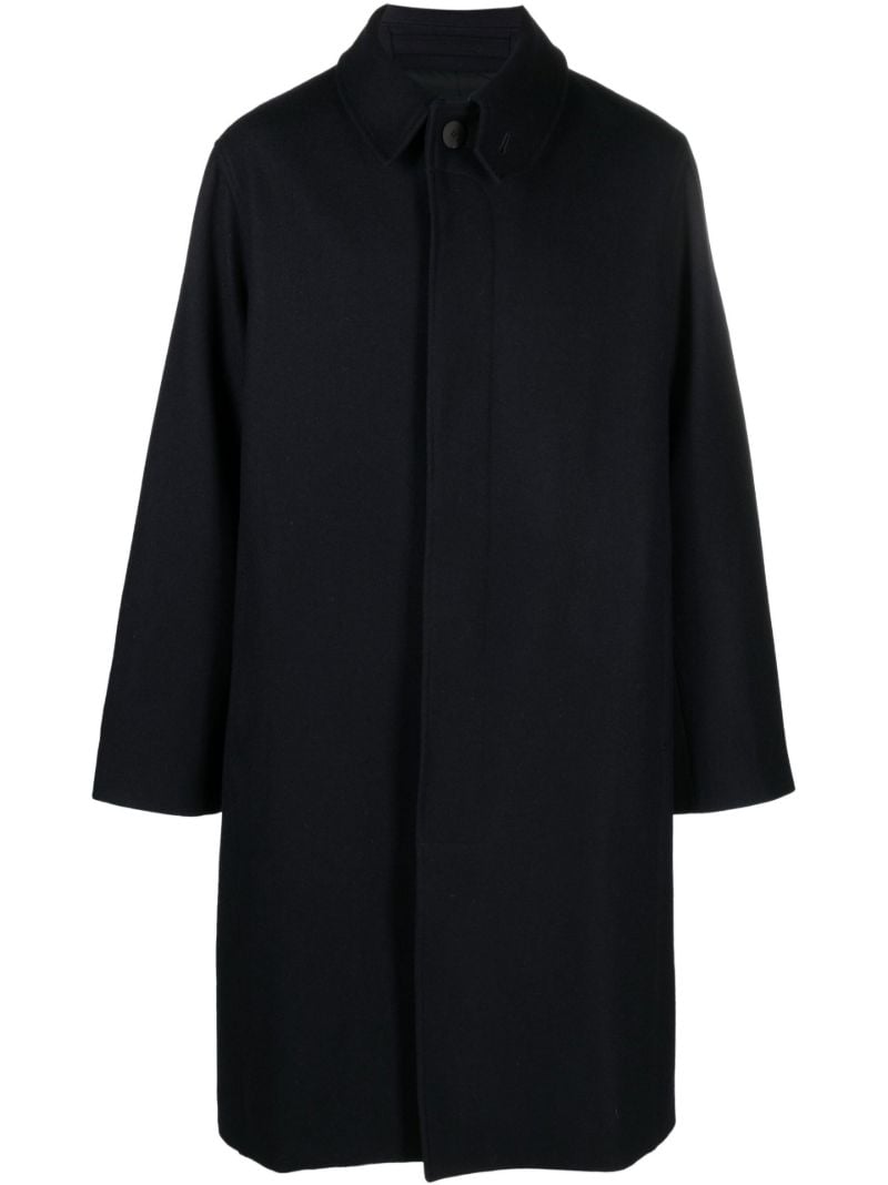 Blue Mondial Mid-length Coat