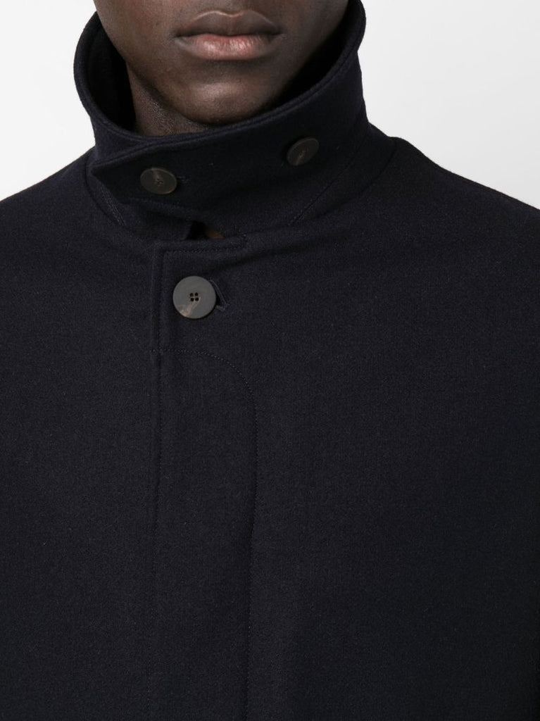 Blue Mondial Mid-length Coat