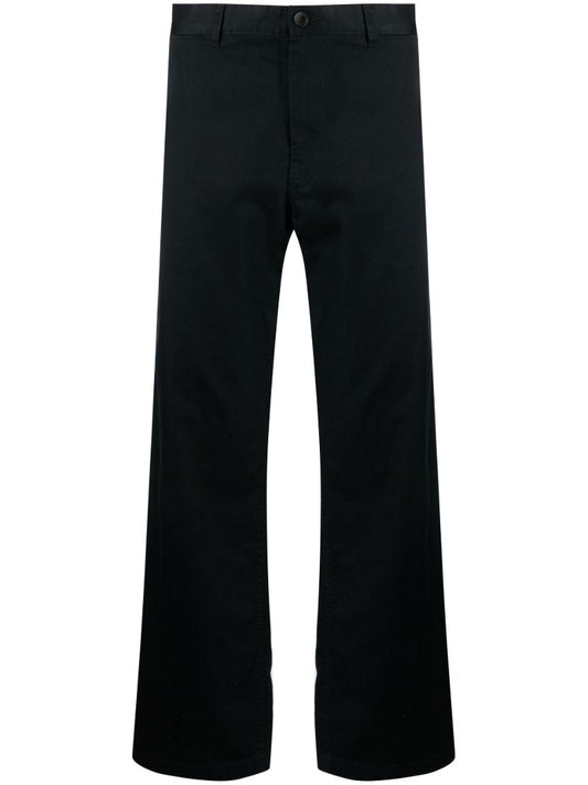 Black Stefan Tapered Trousers