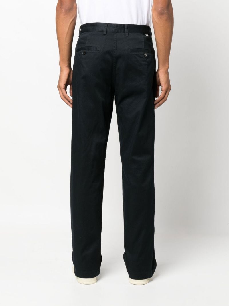 Black Stefan Tapered Trousers