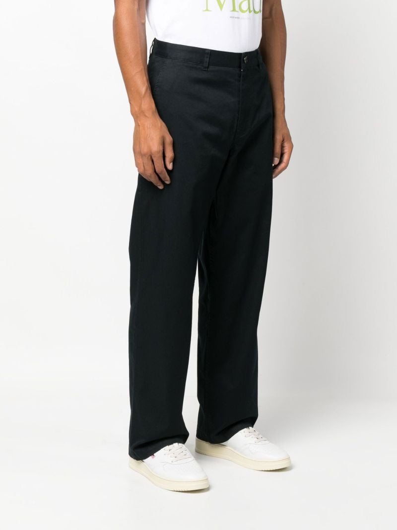 Black Stefan Tapered Trousers
