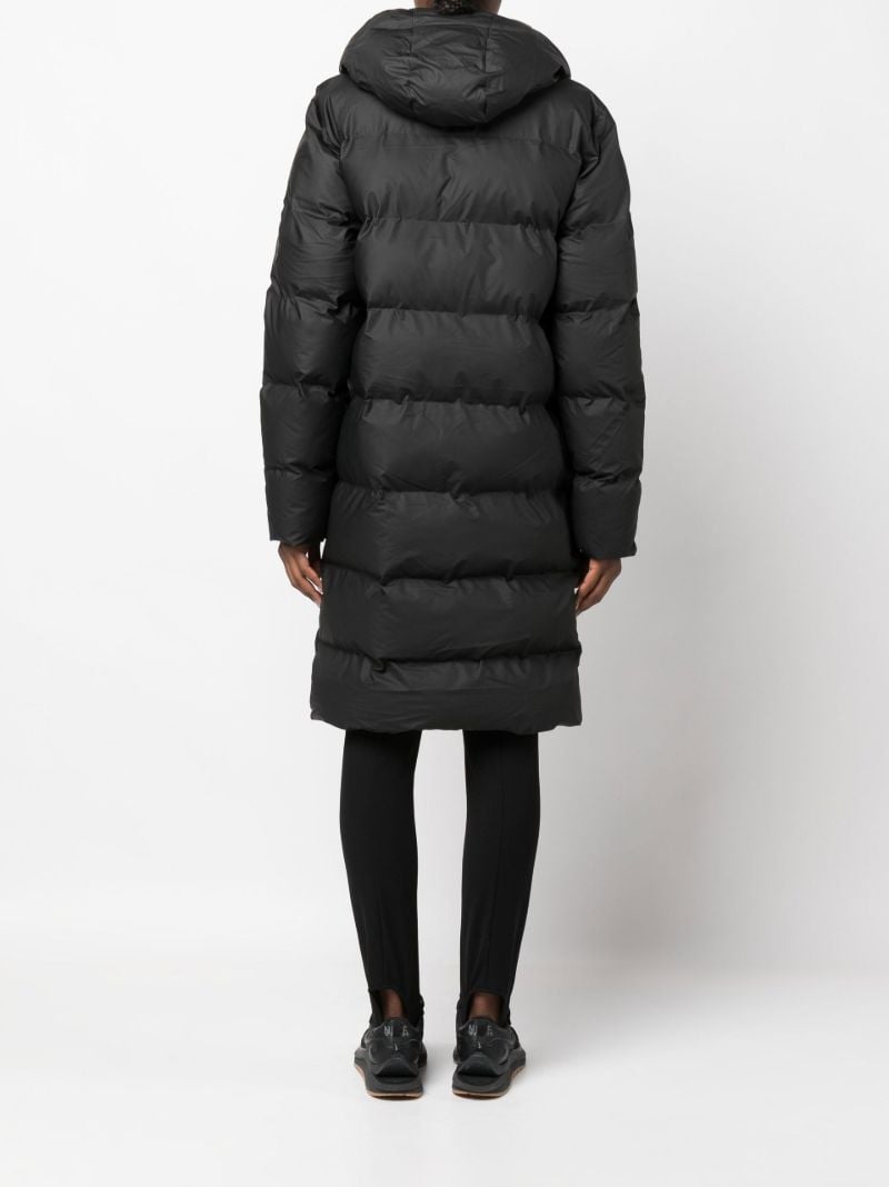 Black Long Puffer Coat