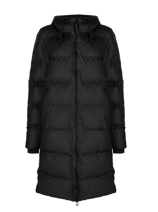 Black Long Puffer Coat