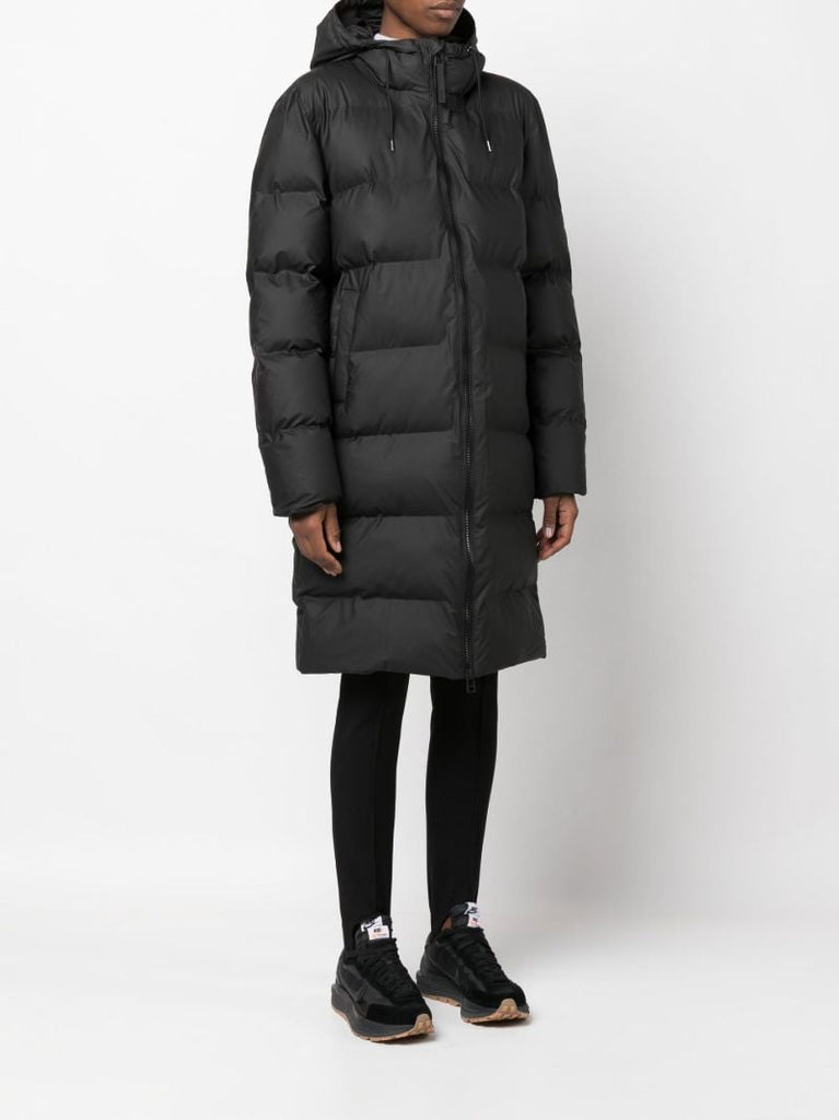 Black Long Puffer Coat
