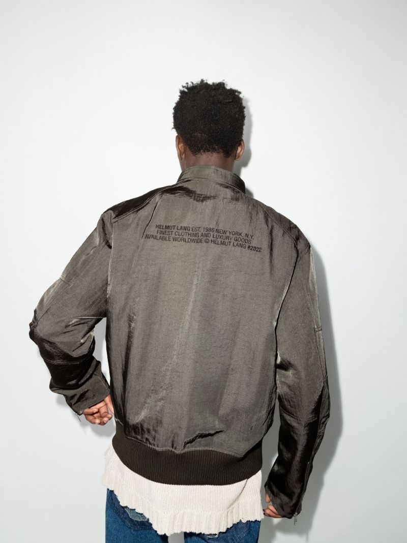 Green Moto Flight Jacket