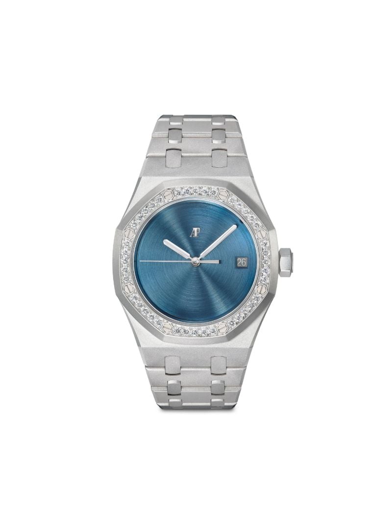 Customised Stainless Steel Audemars Piguet Royal Oak Watch