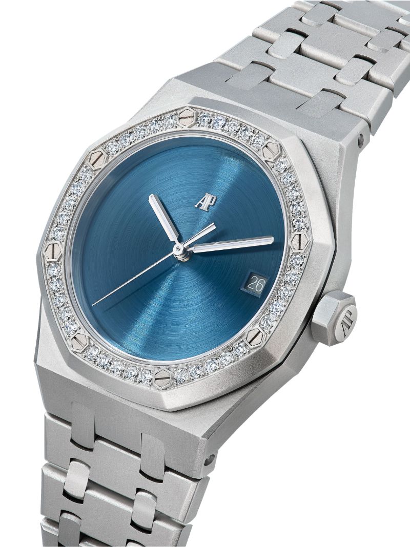 Customised Stainless Steel Audemars Piguet Royal Oak Watch
